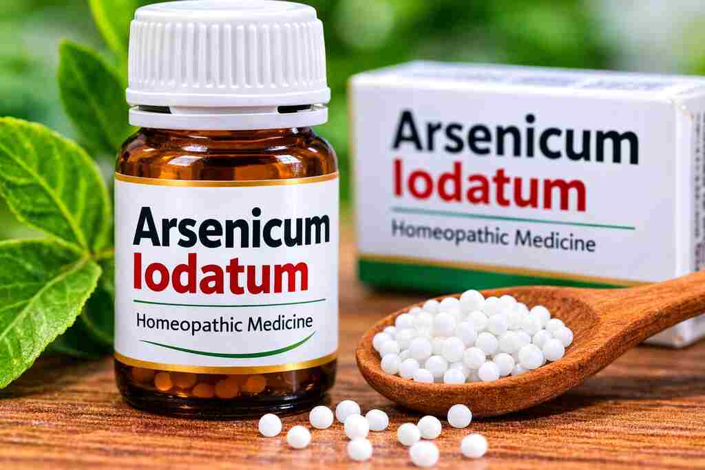 Arsenicum Iodatum homeopathic medicine symptoms