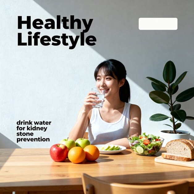 drink water for kidney stone prevention